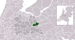 Location of Leusden