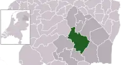 Location of Midden-Drenthe