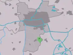 Location in Leeuwarden municipality