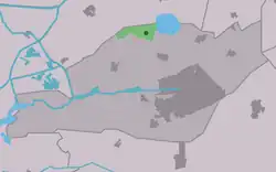 Location in Smallingerland municipality