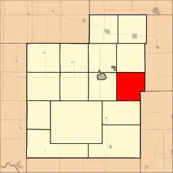 Location in Jackson County