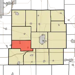 Location in Henry County