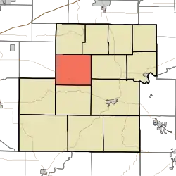 Location in Owen County