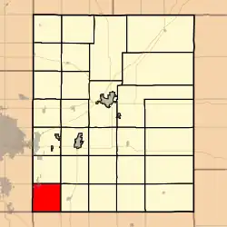 Location within Butler County