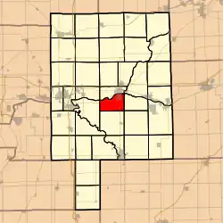 Location in LaSalle County