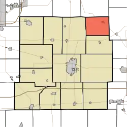 Location in Henry County