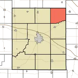 Location in Montgomery County