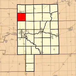 Location in LaSalle County