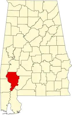 Clarke County map