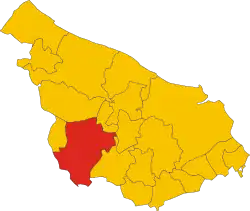 Francavilla within the Province of Brindisi