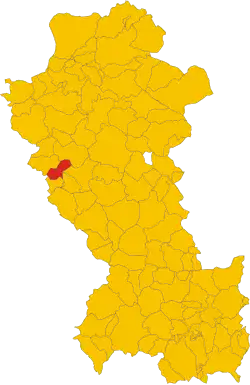 Savoia di Lucania within the Province of Potenza