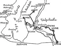 Verona-Caprino/Garda railway