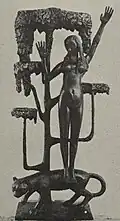 María Lionza, bronze, 114&nbsp;cm, 1973