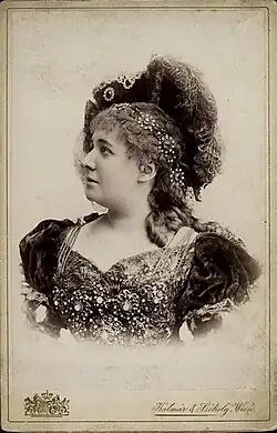 Maria Pospischil around 1895