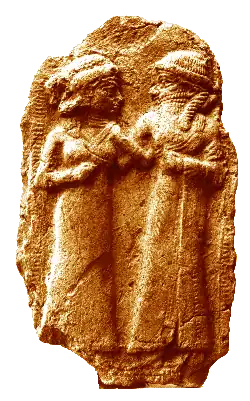 The marriage of Inanna and Dumuzid