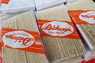 Masareal is a Cebuano delicacy that is made from a mixture of finely-ground boiled peanuts, coconut syrup (latík), and water. It originates from Mandaue.