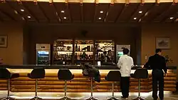 The karaoke room bar in the Masikryong Hotel, located at the Masikryong Ski Resort in North Korea