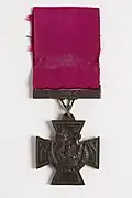 Obverse of Victoria Cross awarded to Charles Pye