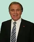 Mehmet Ali Şahin, former Speaker of the Grand National Assembly, former Deputy Prime Minister of Turkey and former Minister of Justice