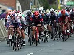 The sprint to the finish line at Bedale (stage 2)