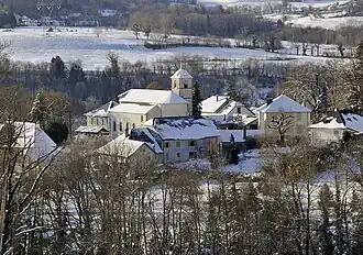 The church in Menthonnex-sous-Clermont