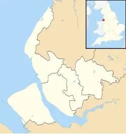 Maps of castles in England by county: L–W is located in Merseyside