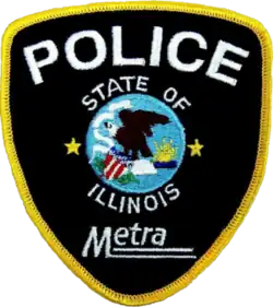 Patch of the Metra Police Department