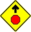 SP-31: Stop sign ahead