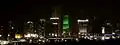 Tower lit green for Saint Patrick's Day