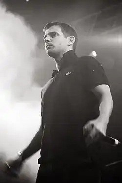 Skinner performing at a concert in 2011