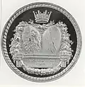 King Gustav V and Queen Victoria wedding (reverse)