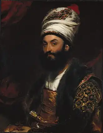 Portrait of Mirza Abul Hasan, 1810