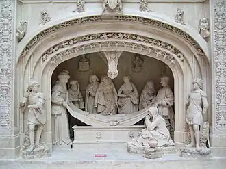 Burial of Christ, Solesmes Abbey (1496)