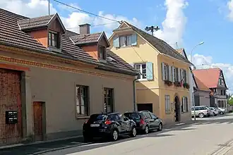 The town hall in Mittelschaeffolsheim