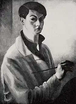 Moïse Kisling, Portrait du peintre (Autoportrait), oil on canvas, 81.3 x 60.3&nbsp;cm, private collection. Published in Action: Cahiers Individualistes de Philosophie et d'art, July 1920