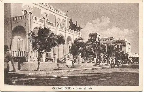 Bank of Italy in Mogadishu