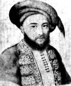 Iancu Văcărescu (portrait by Henri de Mondonville)