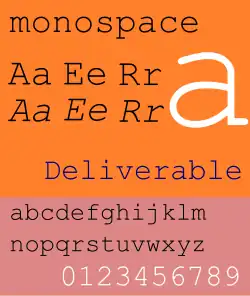 Monospace sample text
