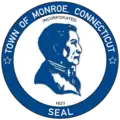Official seal of Monroe, Connecticut