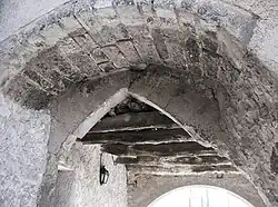 Rampart’s gate dating from the 12th century, December 2010