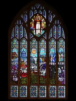 Guido Nincheri's interior decoration of Église Saint-Viateur d'Outremont in Montreal, Quebec