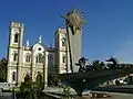 Monument to the Sun and cathedral