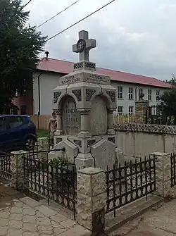 World War I heroes monument in Bogdănești