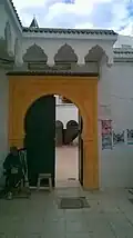 Entrance of the mosque