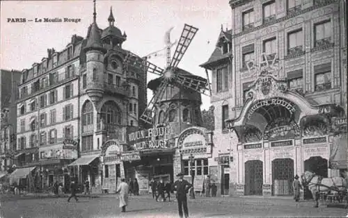 The Moulin Rouge, June 1912