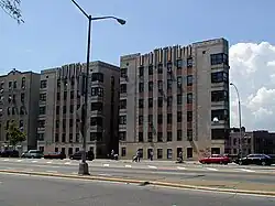 The Grand Concourse runs through the neighborhood.