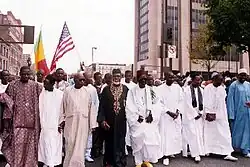 Mourid International Community Annual Parade, Harlem, USA
