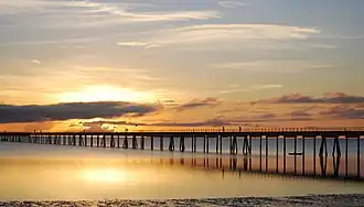 The 3.8-kilometre-long (2.4&nbsp;mi) Mozambique Island Bridge