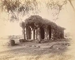 Mudhai Devi temple at Waghali in 1890