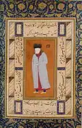 Muhammadi. Portrait of Russian Ambassador. (G.B. Vasilchikov) Herat, 1580s